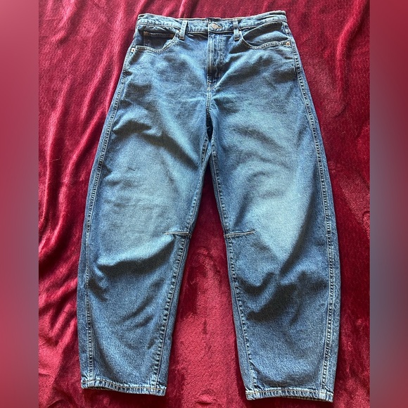GAP High Rise Barrel Jeans - Picture 8 of 8